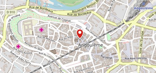 Le Bistroc Angoulême sur la carte