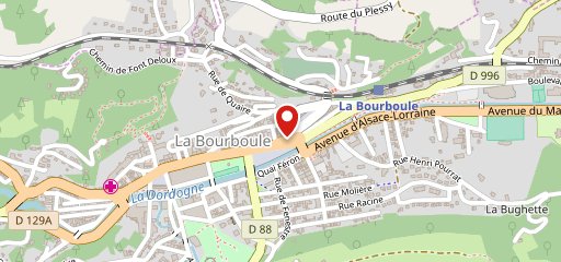 Le Bistroquet sur la carte