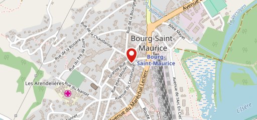 Le Bistrot Alpin sur la carte