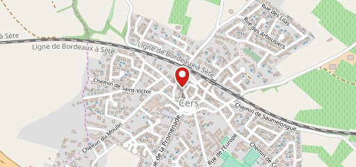 Le Bistrot Cersois sur la carte