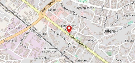 Le Bistrot d'à Côté sur la carte