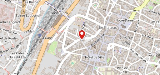 Le Bistrot d'Arthur Poitiers sur la carte