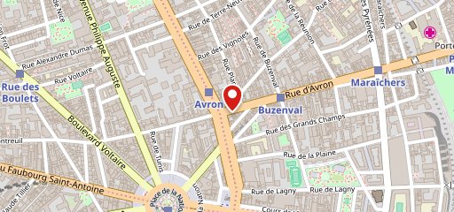 Le Bistrot d Avron sur la carte