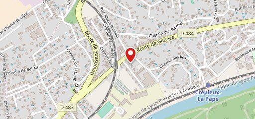 Le Bistrot de Crépieux sur la carte