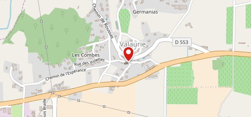 Le Bistrot de Valaurie sur la carte