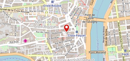 Bistrot des Voraces sur la carte