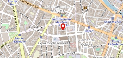 Le Bistrot d'Henri sur la carte