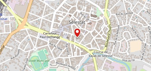 Le Bistrot du Marché Sélestat Centre sur la carte