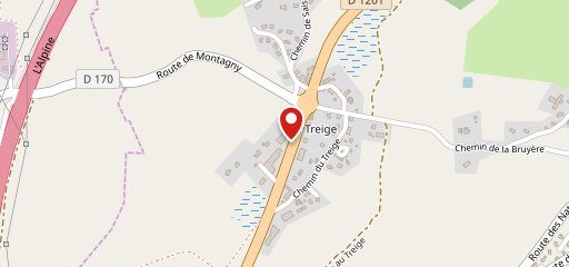 LE BISTROT DU TREIGE sur la carte