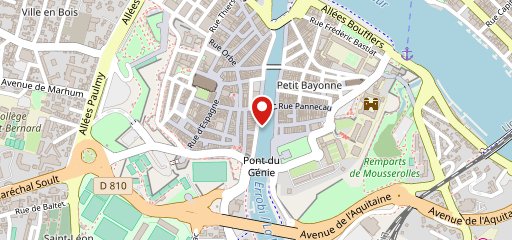 Le Bistrot Itsaski sur la carte