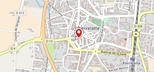 Le Bistrot M Pierrelatte sur la carte