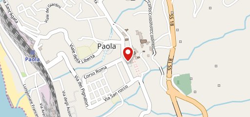 Le bistrot Paola sur la carte