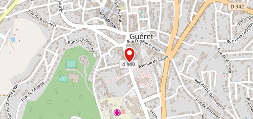 Restaurant Au Boeuf À La Fleur De Sel - Guéret sur la carte