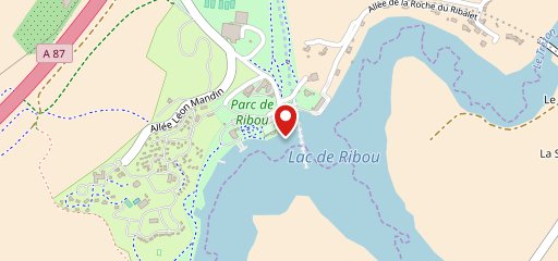 Le Bord Du Lac sur la carte