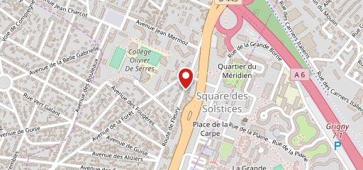 Le Bornéo Puff & Cbd sur la carte