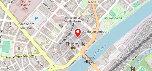 Le Bosphore Thionville sur la carte