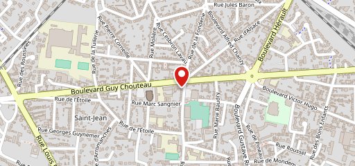 Pense Au Pain Cholet - Sacré Coeur sur la carte