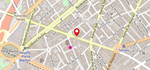 Le Brasier des Ternes - Paris 17 sur la carte