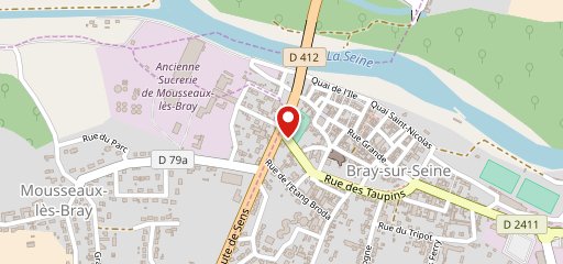 Restaurant le Braytois sur la carte