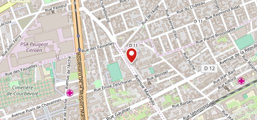 TABAC BAR CAFE CBD WPUFF GARENNE COURBEVOIE LEBRAZZA sur la carte