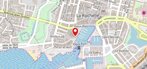 Le Bretagne La Rochelle sur la carte