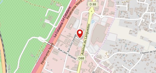 Le Bus Café - Perpignan sur la carte