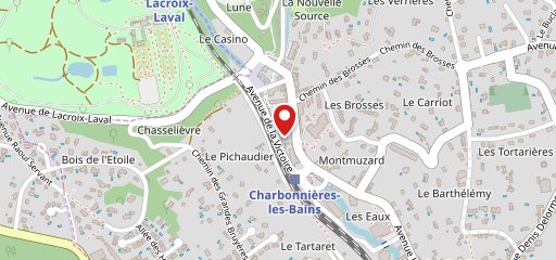 Le Cadichon 8 Av. de la Victoire, 69260 Charbonnières-les-Bains sur la carte