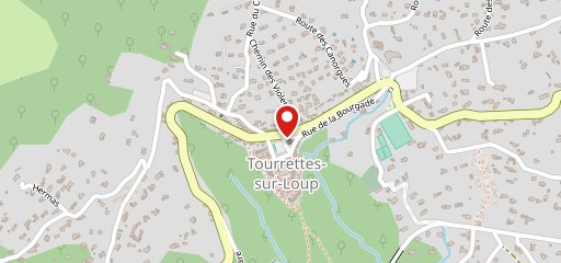 Café des Sports sur la carte