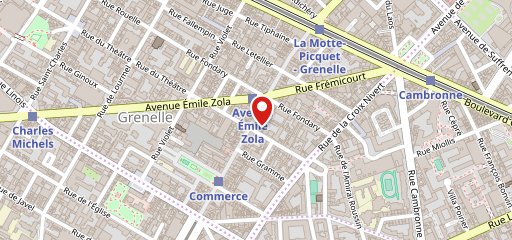 Le Café Du Commerce sur la carte