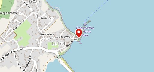 Cafe Du Port sur la carte