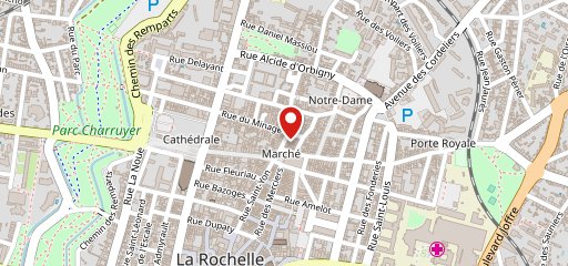 Le Café Molière La Rochelle sur la carte