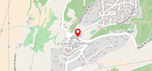 Le Clos restaurant sur la carte