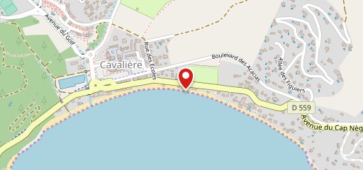 Plage Restaurant Le Cannier sur la carte