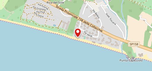 Bagno Le Cannucce - Stabilimento balneare / Ristorante sulla mappa