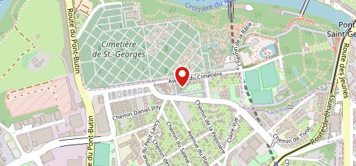 Restaurant St Georges Le Capucin : Espace de réception pour cérémonies funèbres sulla mappa