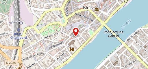 Restaurant Le Castelet Blois sur la carte