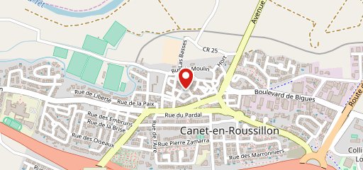 Le Castell sur la carte