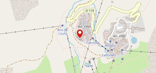 Le Chalet de Luigi sur la carte