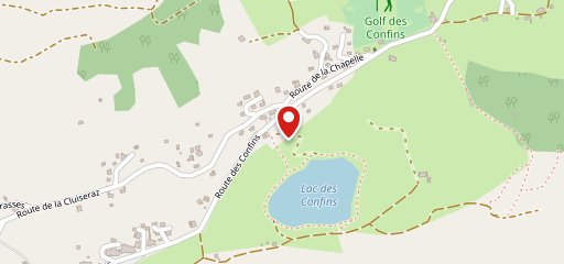 Le Chalet Du Lac Le Confins sur la carte