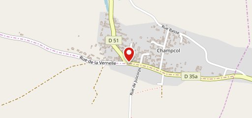 Le Champcol sur la carte