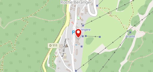 Le Chamroussien Roche-Béranger sur la carte