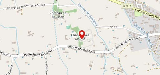 Le Château des Alpilles Restaurant sur la carte