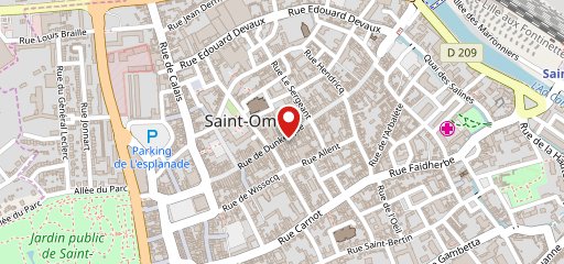 Le Ch'ti Charivari Saint-Omer sur la carte