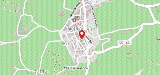 Le Clos du Roy Saint Emilion sur la carte