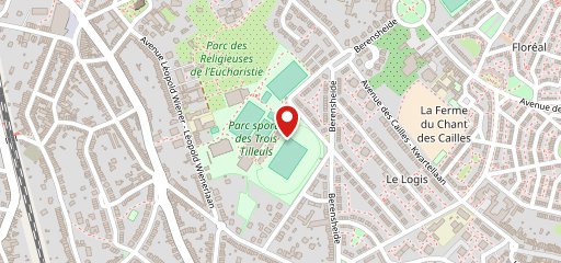 Le Club du Stade sur la carte