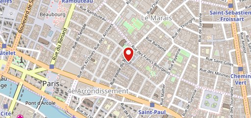 Le Colimaçon Marais sur la carte