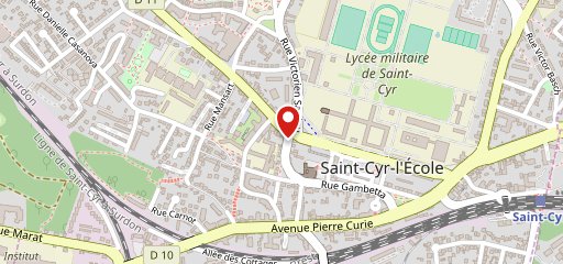 Le Comptoir Breton Saint-Cyr-l'École sur la carte