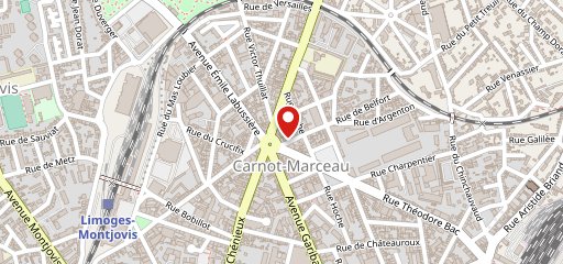 Le Comptoir Carnot sur la carte