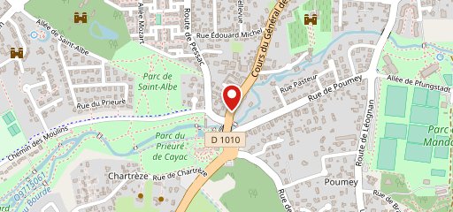 Le Comptoir de Cayac sur la carte