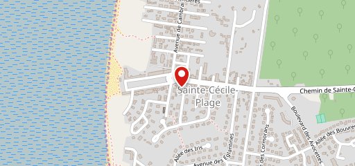 Le comptoir de la mer sur la carte